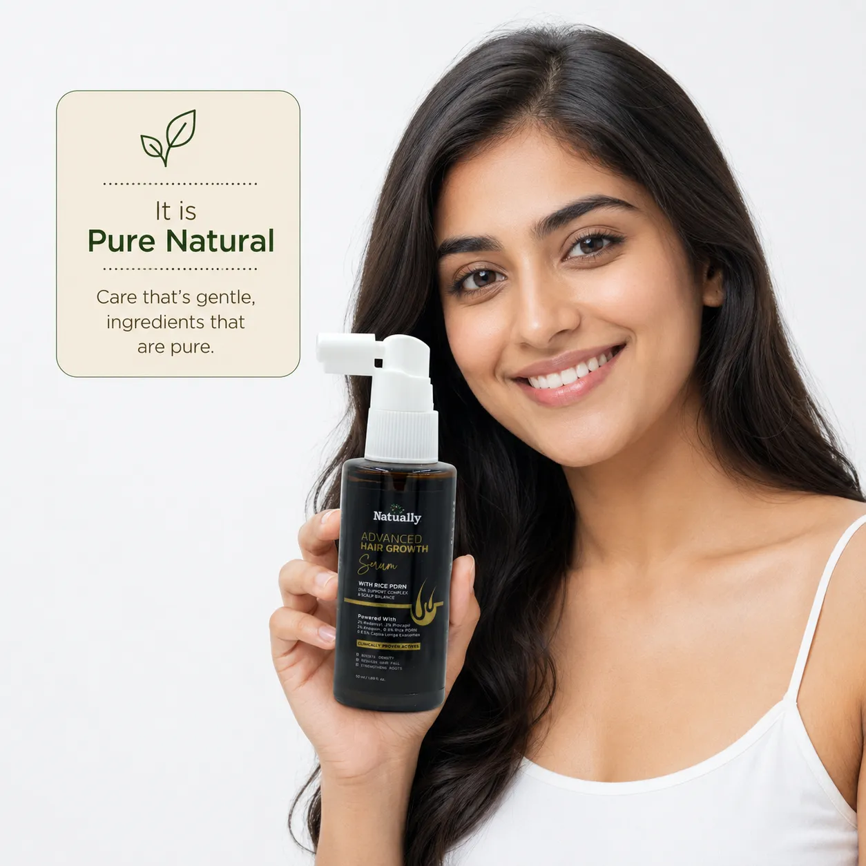 Advanced Hair Growth Serum with Rice PDRN - Image 5