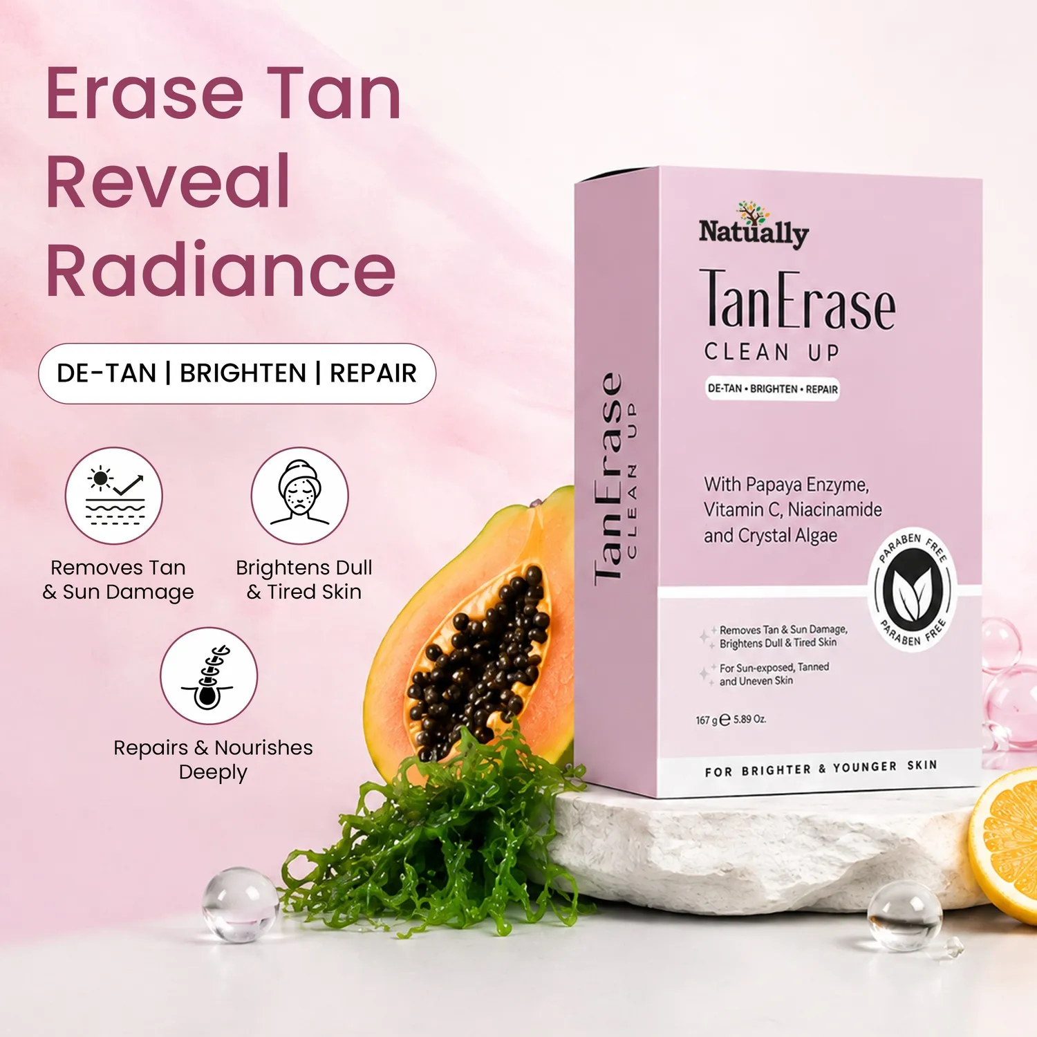 Natually TanErase CleanUp Kit - Image 6