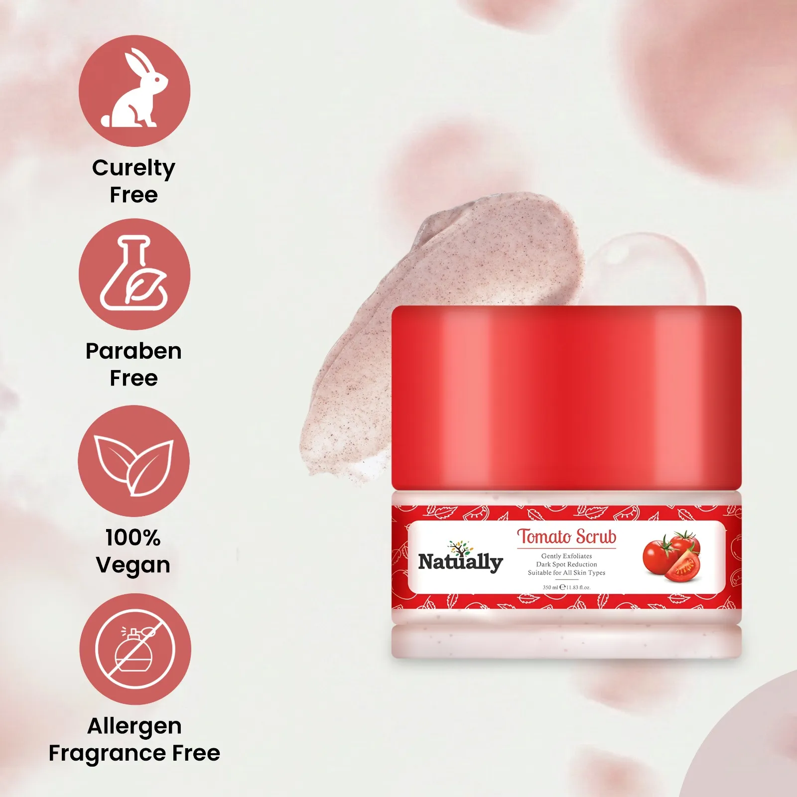 Natually Tomato Scrub - Image 2
