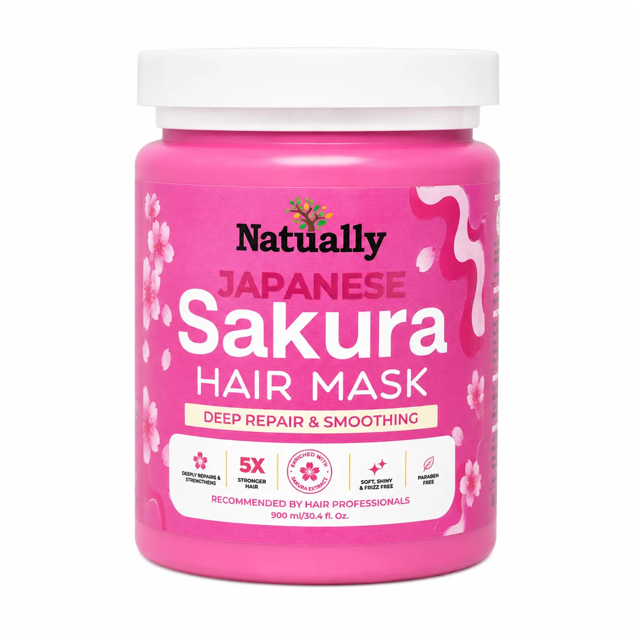 Japanese Sakura Hair Mask – Deep Repair & Smoothing