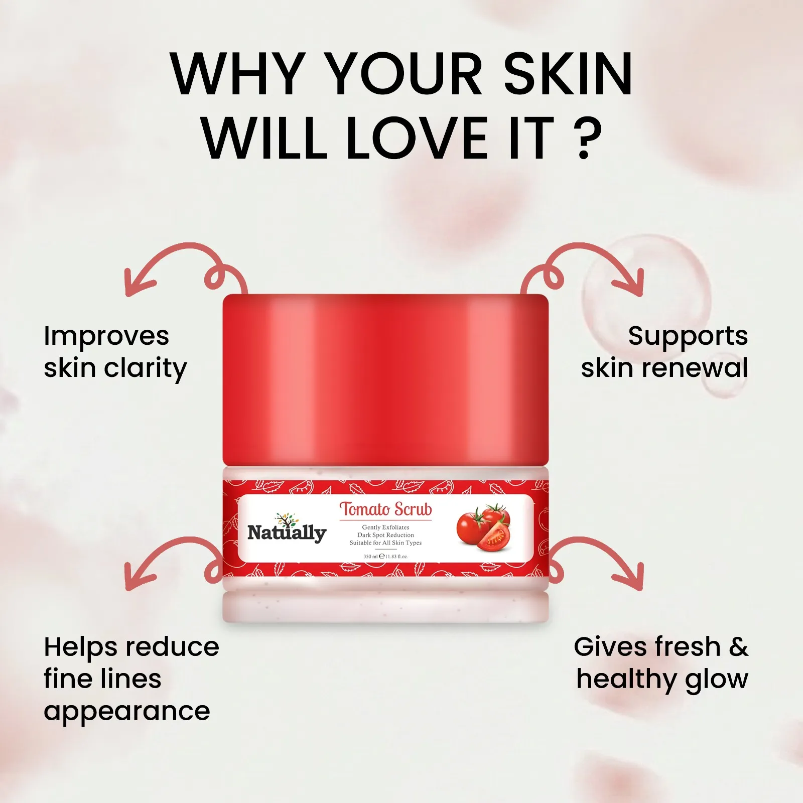 Natually Tomato Scrub - Image 4