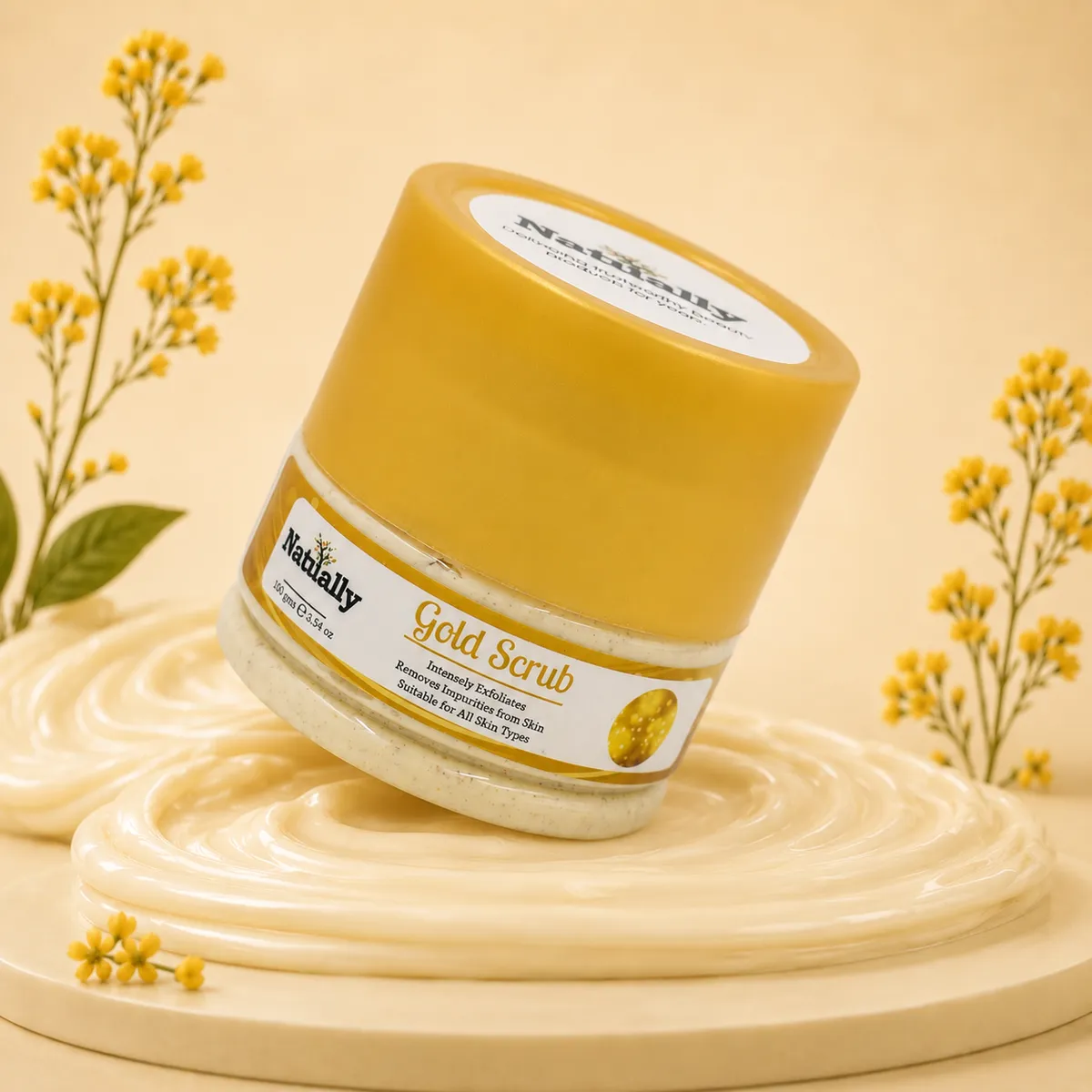 Natually Gold Scrub
