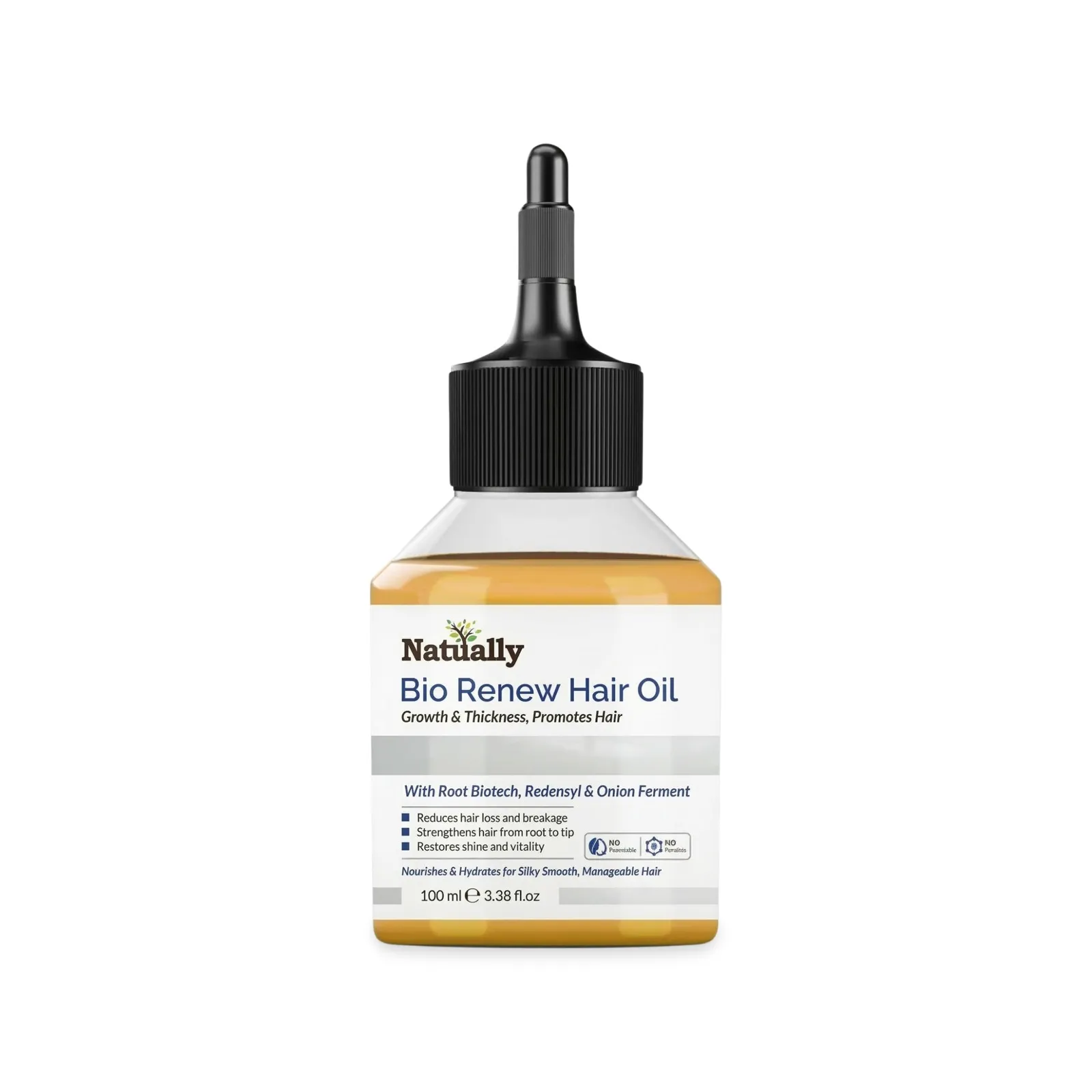 Bio Fusion Hair Oil - Growth & Thickness G Promotes Hair -Redensyl & Onion Ferment