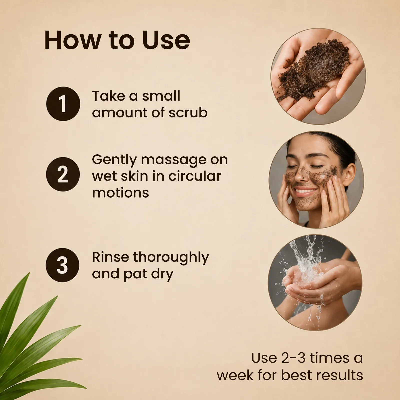 Natually Caffeine Face Scrub for Deep Cleansing And Fresh Skin - Image 5