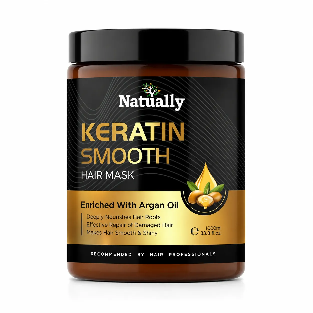 Natually Keratin Smooth Hair Mask – Deep Nourishing Hair Treatment