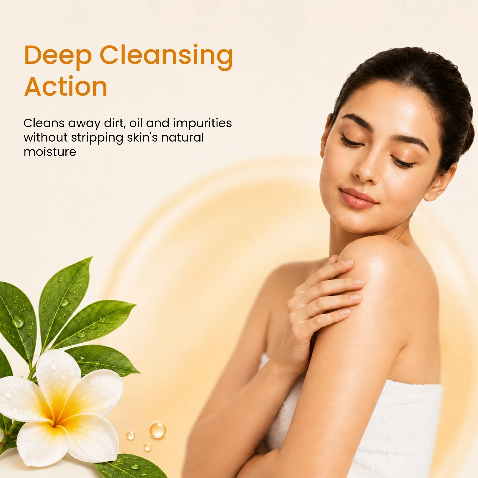 NATUALLY Exfoliating Bathing Bar with Papaya Extract and Kojic Acid - 125g - Image 6