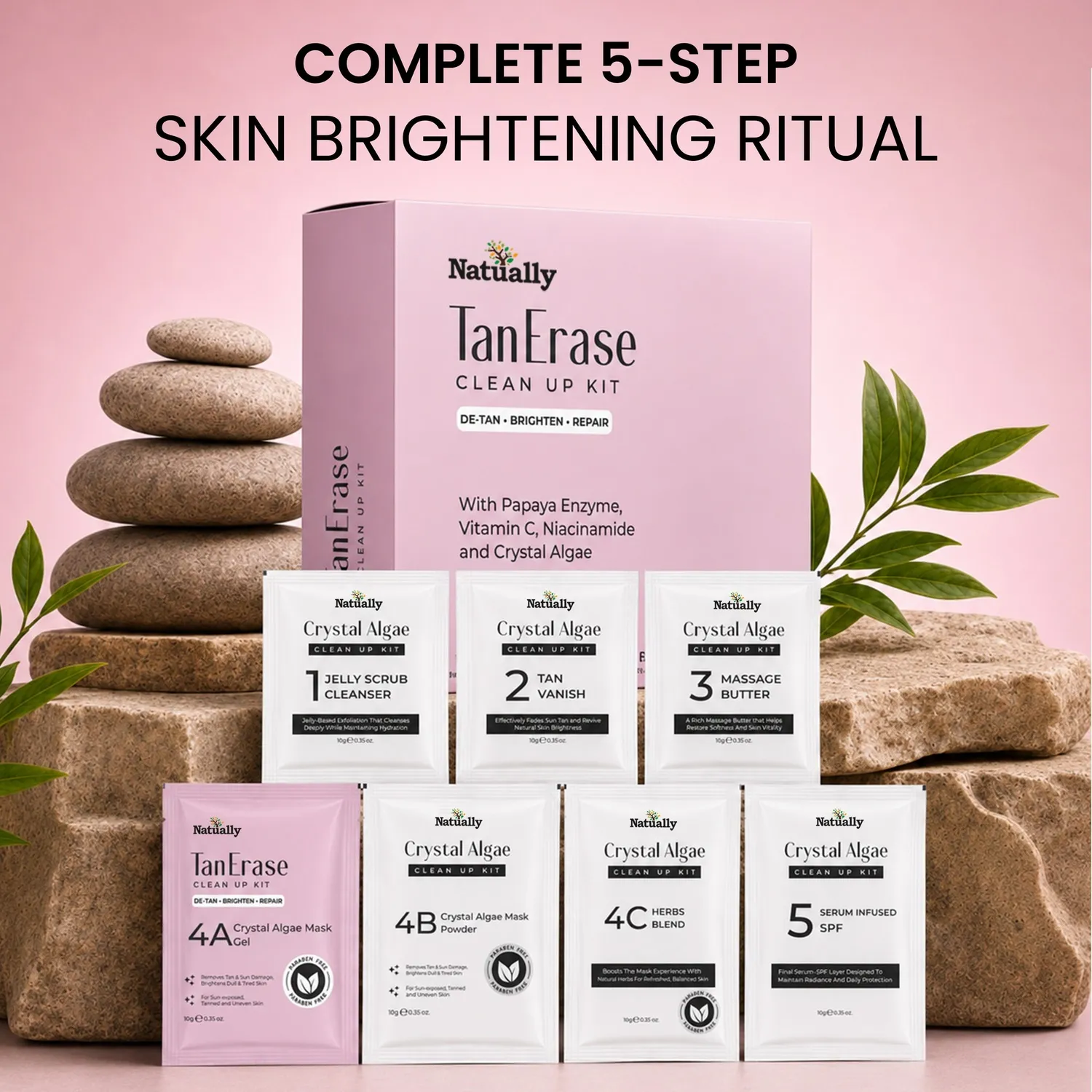 Natually TanErase CleanUp Kit - Image 2
