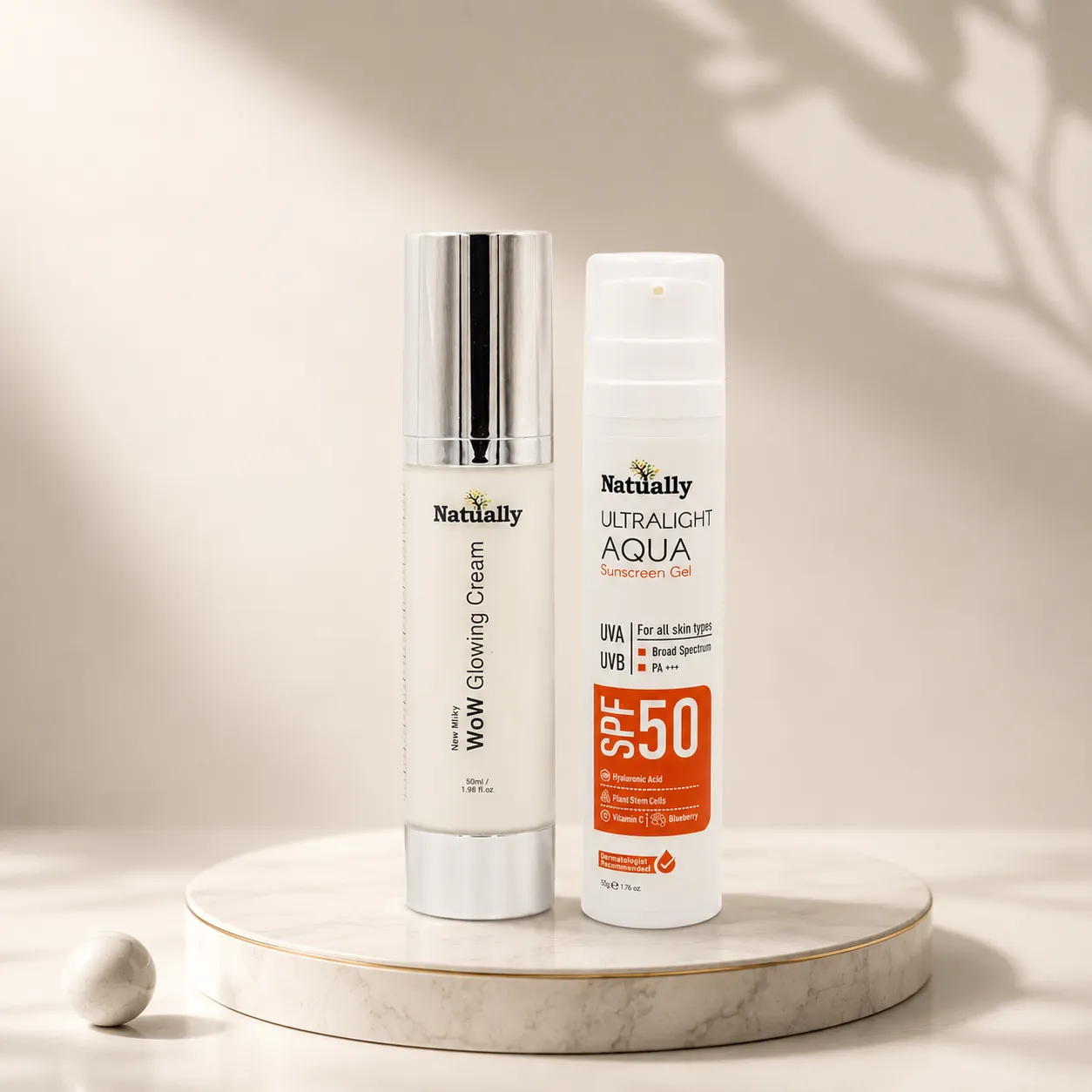 Natually Daily Glow & Sun Protection Duo