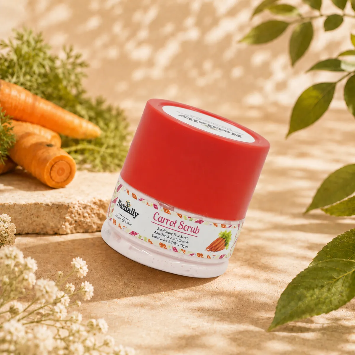 Natually Carrot Scrub
