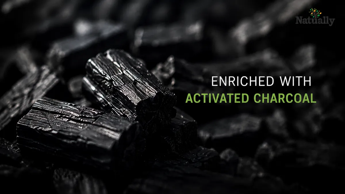 Natually Activated Charcoal Soap with Tea Tree Oil – 125g - Image 4
