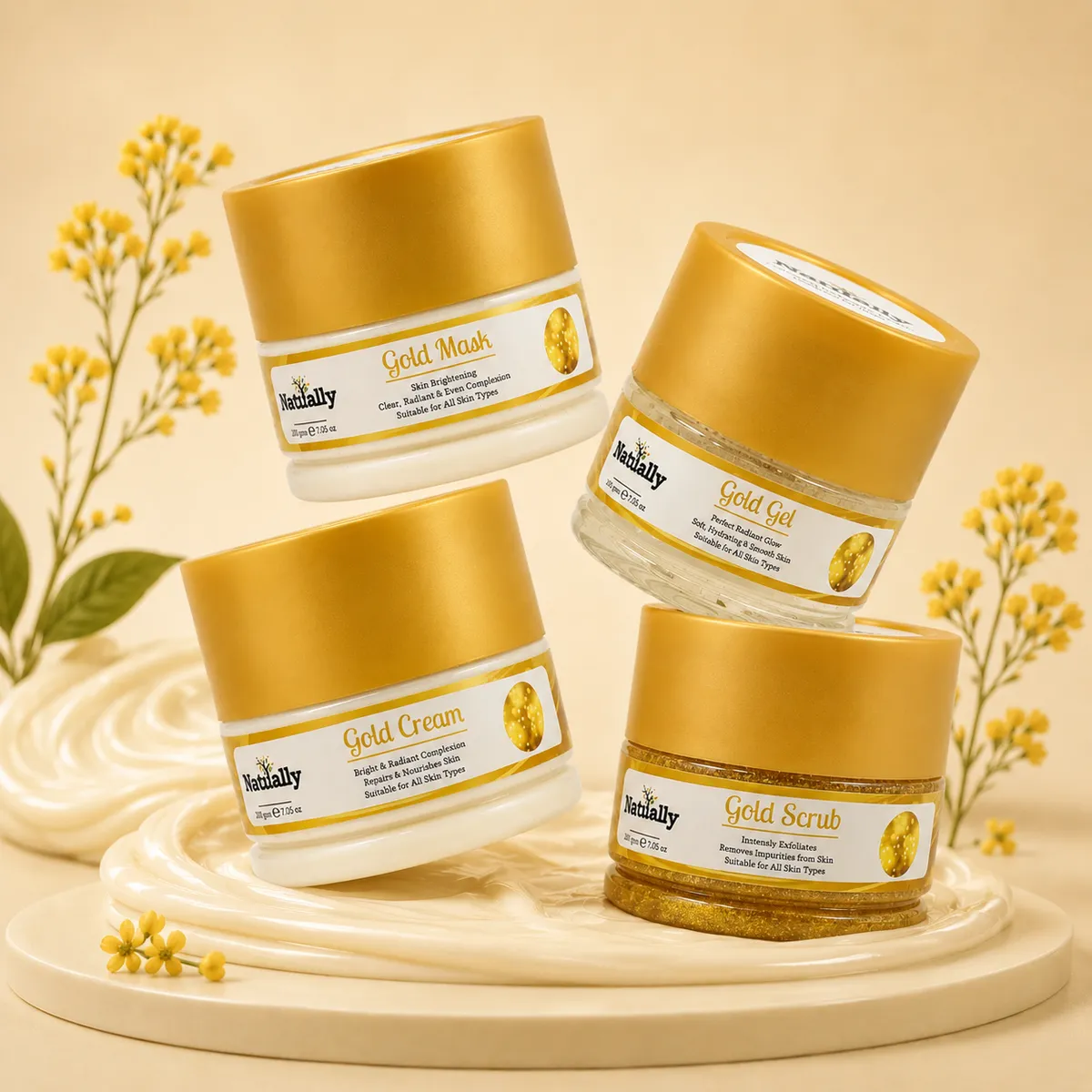Natually Gold Eco Facial Kit