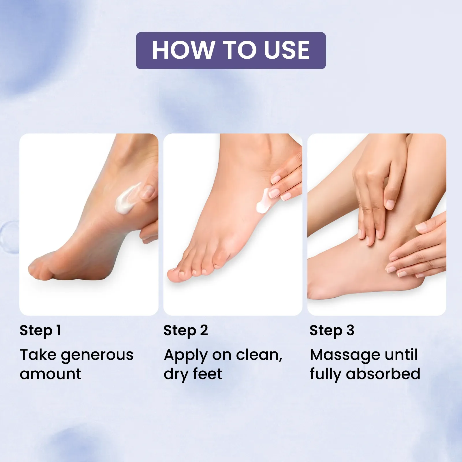 Natually Sole Bliss Foot Cream- Intense Moisturizing Foot Cream - Image 4