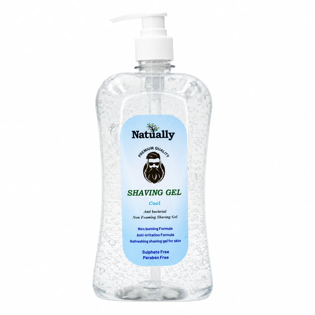 Cool Non Foaming Shaving Gel for Clean and Easy Shaving