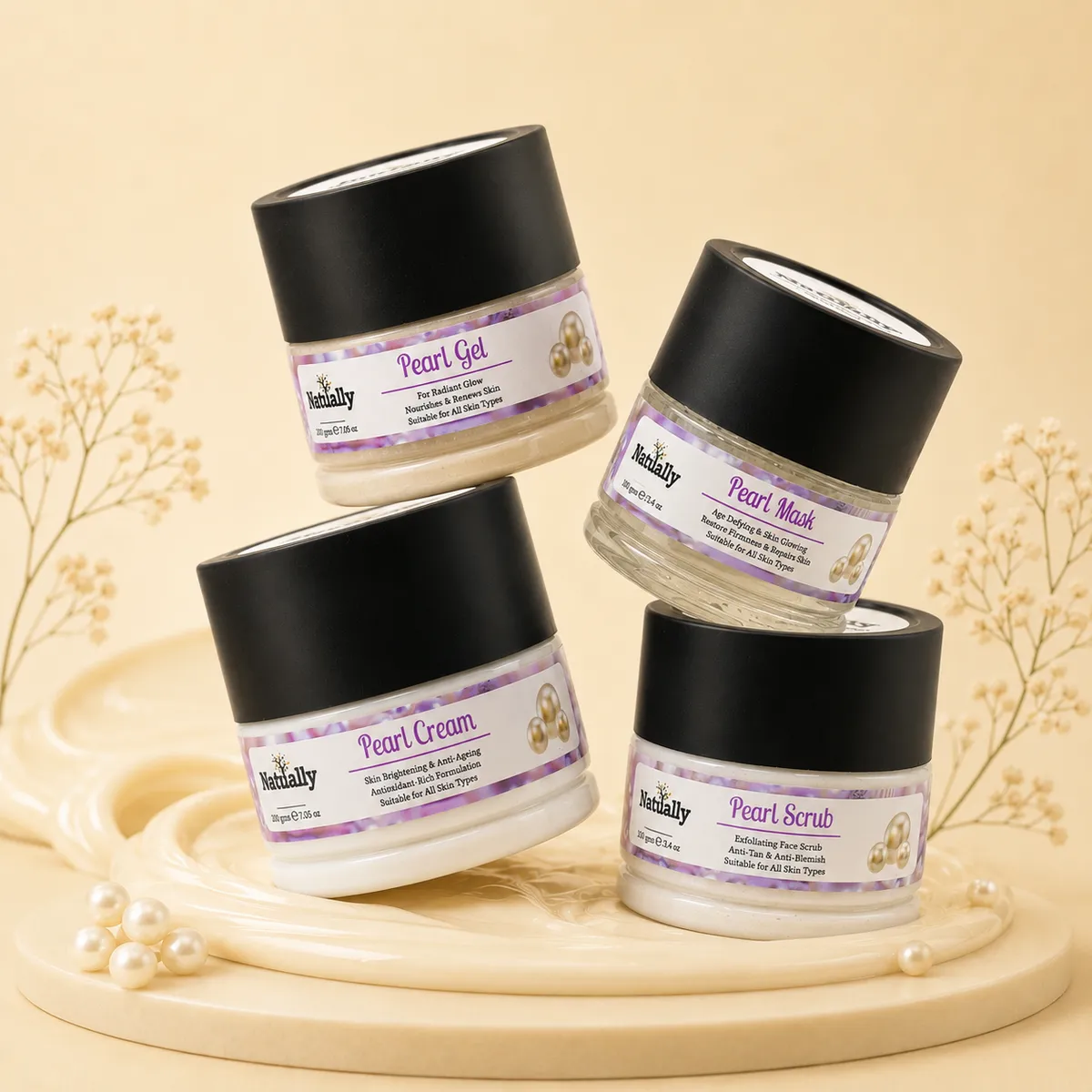 Natually Pearl Eco Facial Kit
