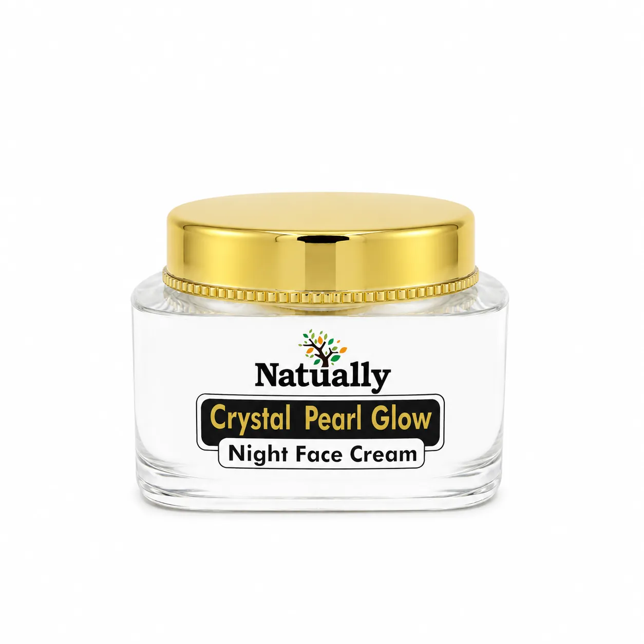Natually Crystal Pearl Glow Night Face Cream