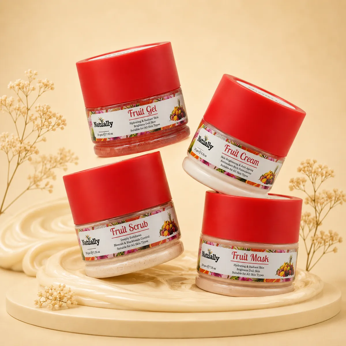 Natually Fruit Eco Facial Kit
