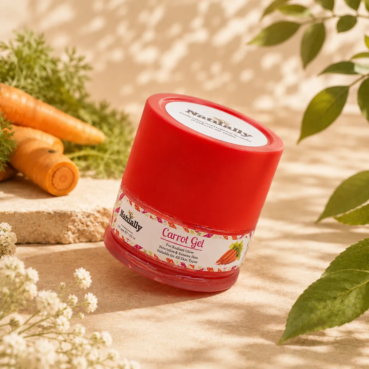 Natually Carrot Gel
