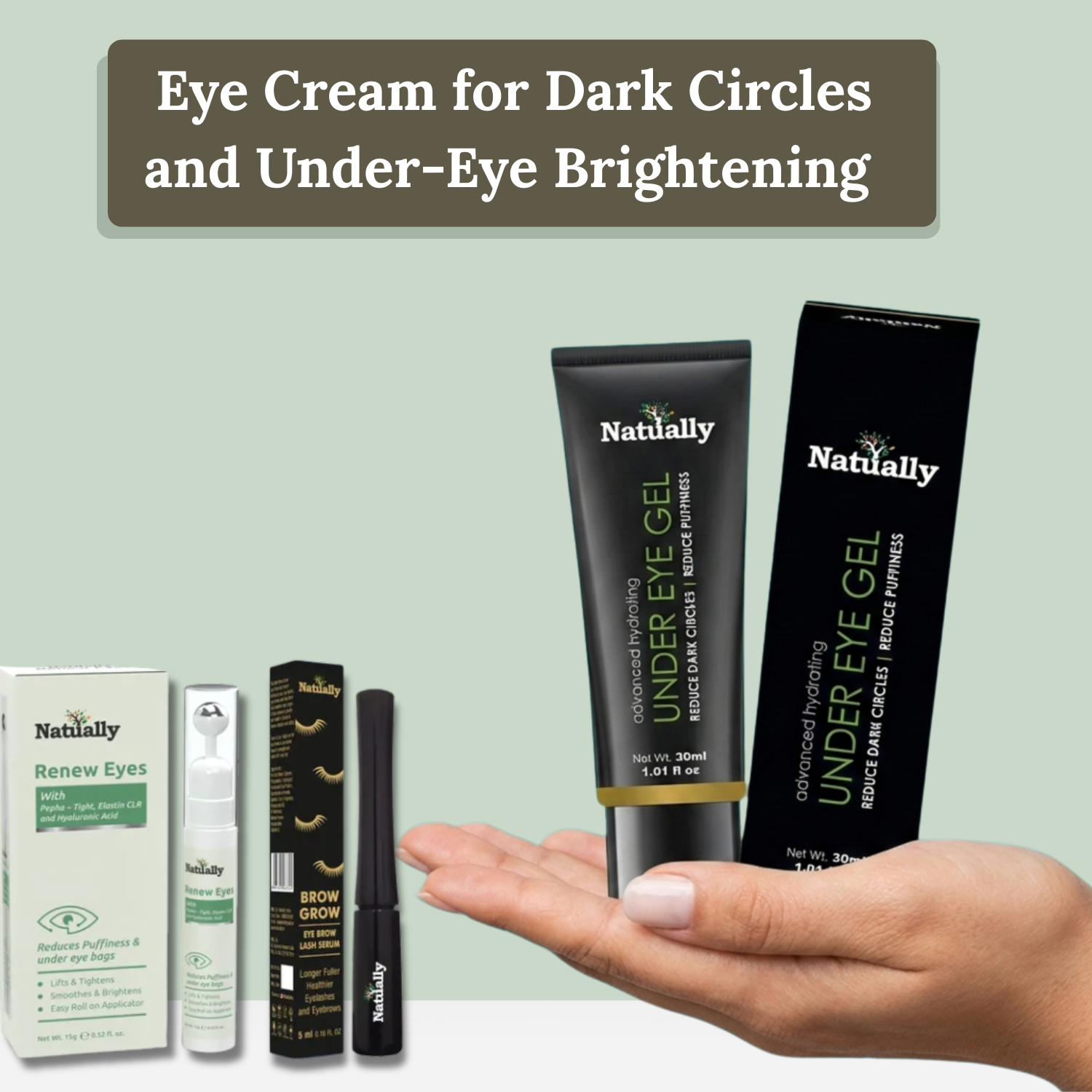 Effective Eye Cream for Dark Circles and Under-Eye Brightening