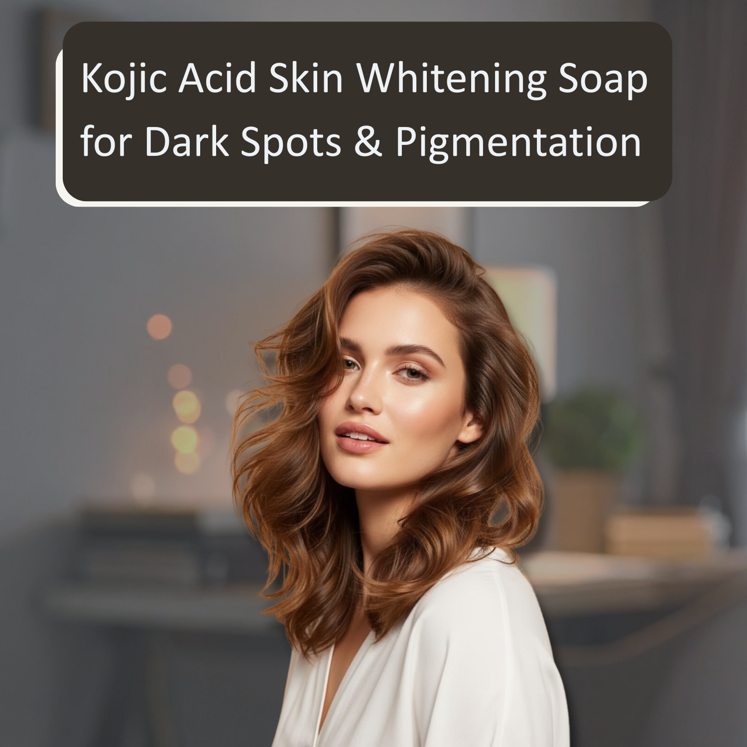 Kojic Acid Skin Whitening Soap for Dark Spots & Pigmentation