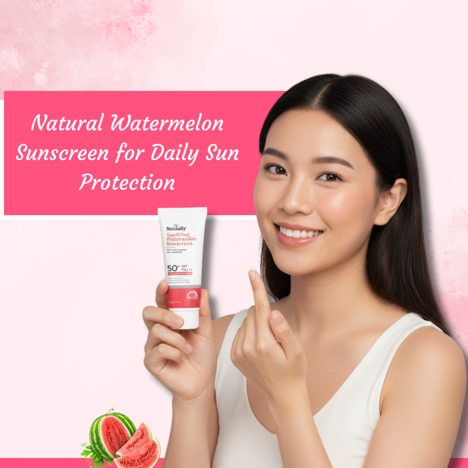 Watermelon Sunscreen for Daily Sun Protection