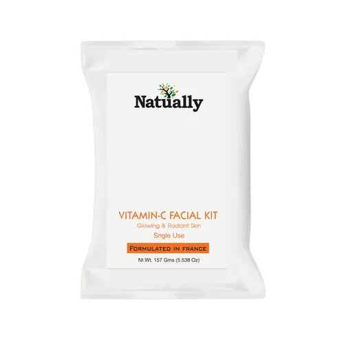 Natually Vitamin C Facial Kit for Salon-Style Facial Care
