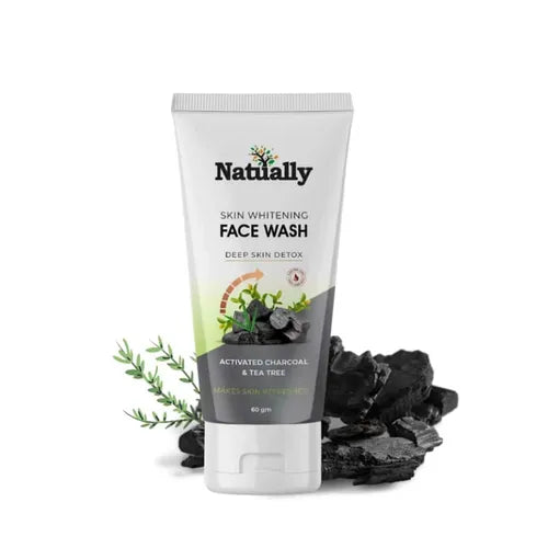 NATUALLY Deep Skin Detox Facewash & 60g