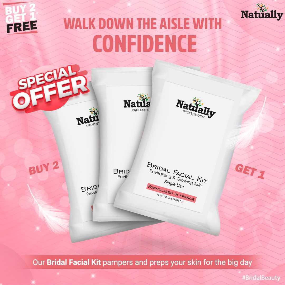Bridal Facial Kit Special Offer - Buy 2 Get 1 Free